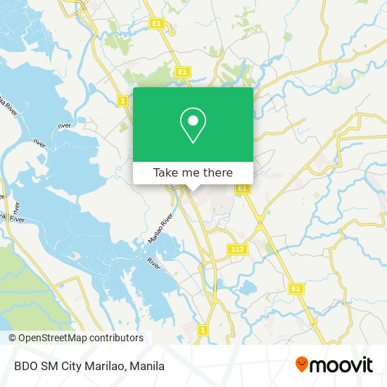 BDO SM City Marilao map