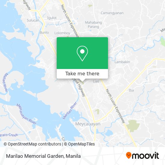 Marilao Memorial Garden map