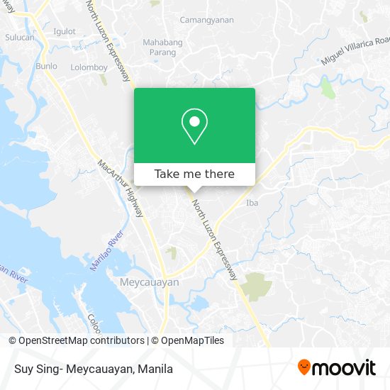 Suy Sing- Meycauayan map