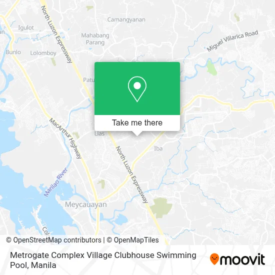 Metrogate Complex Village Clubhouse Swimming Pool map