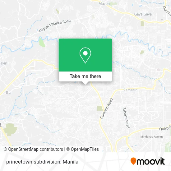 princetown subdivision map