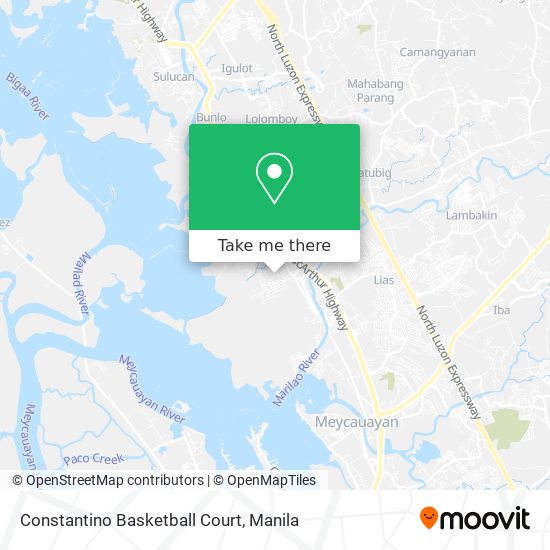 Constantino Basketball Court map