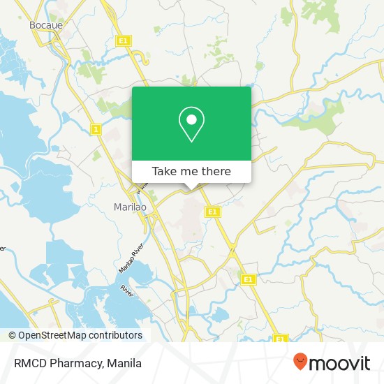 RMCD Pharmacy map