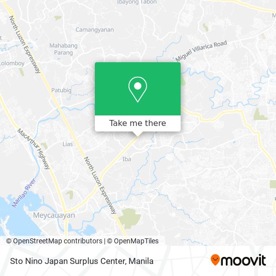 Sto Nino Japan Surplus Center map