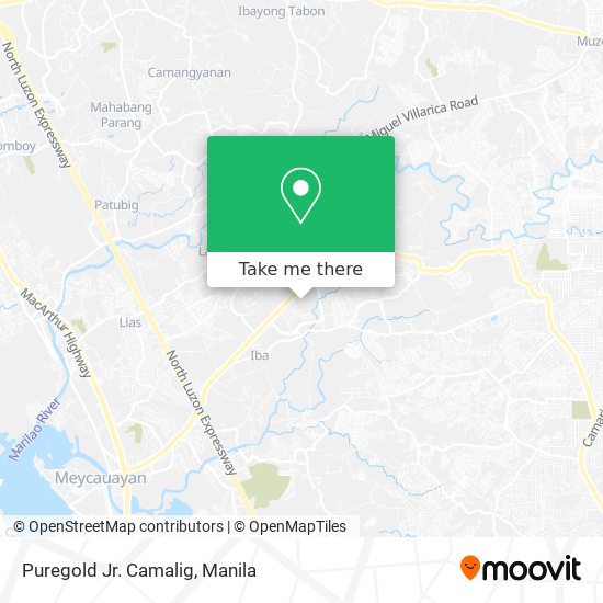 Puregold Jr. Camalig map