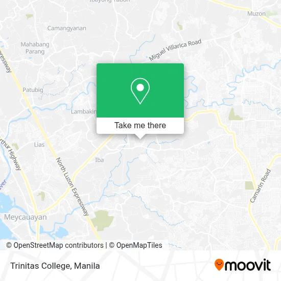 Trinitas College map
