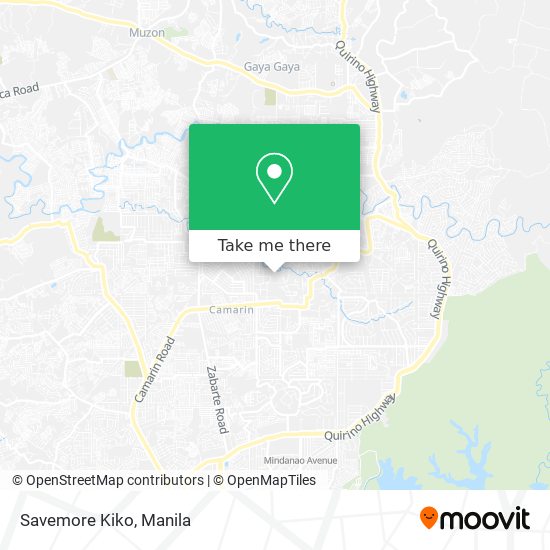 Savemore Kiko map