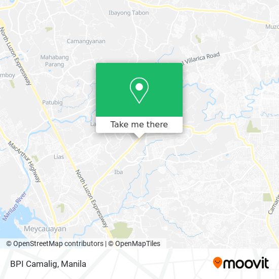 BPI Camalig map