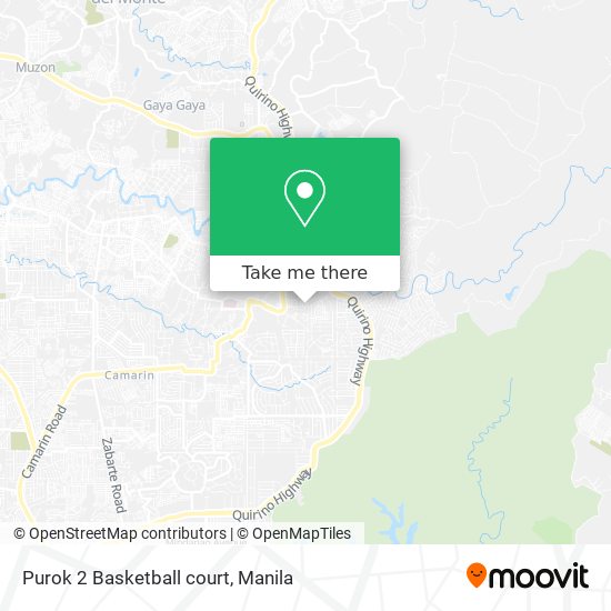 Purok 2 Basketball court map