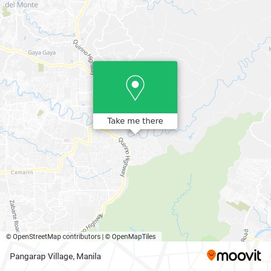 Pangarap Village map