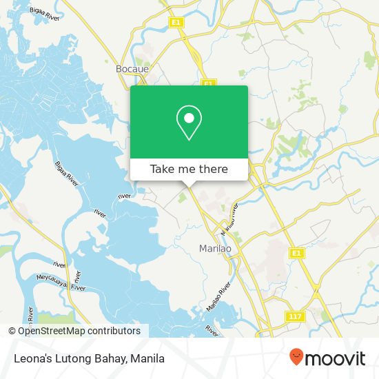 Leona's Lutong Bahay map