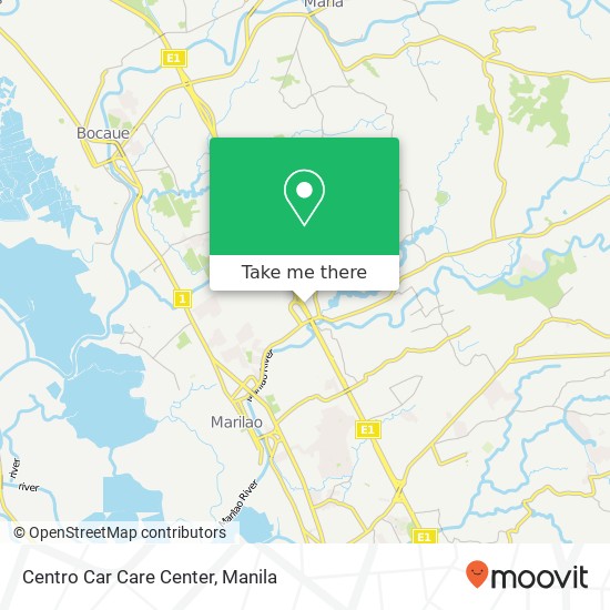 Centro Car Care Center map