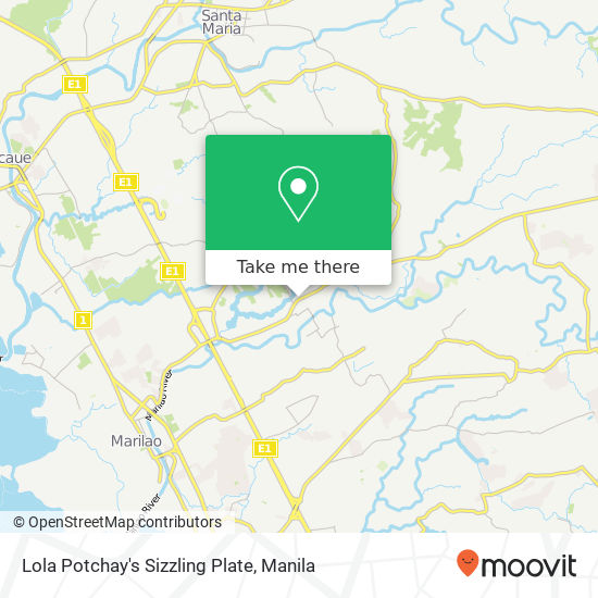 Lola Potchay's Sizzling Plate map