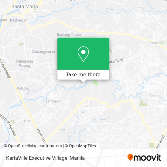 KarlaVille Executive Village map