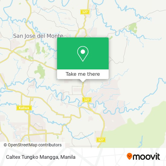 Caltex Tungko Mangga map