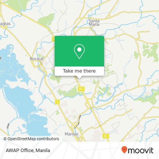 AWAP Office map
