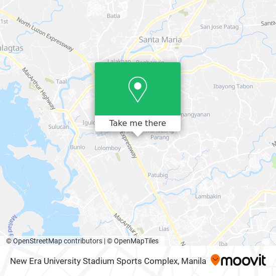 New Era University Stadium Sports Complex map