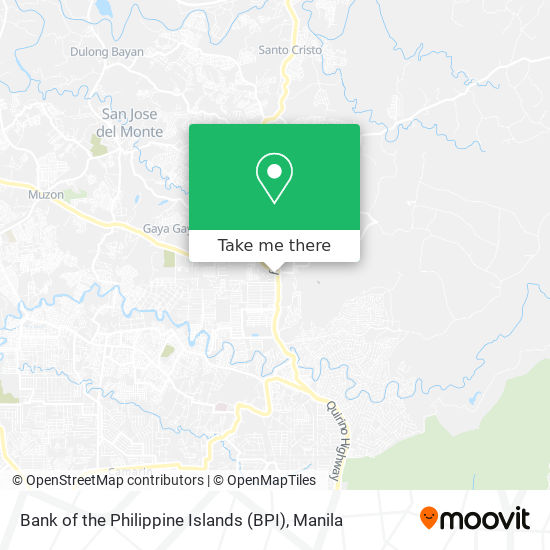 Bank of the Philippine Islands (BPI) map