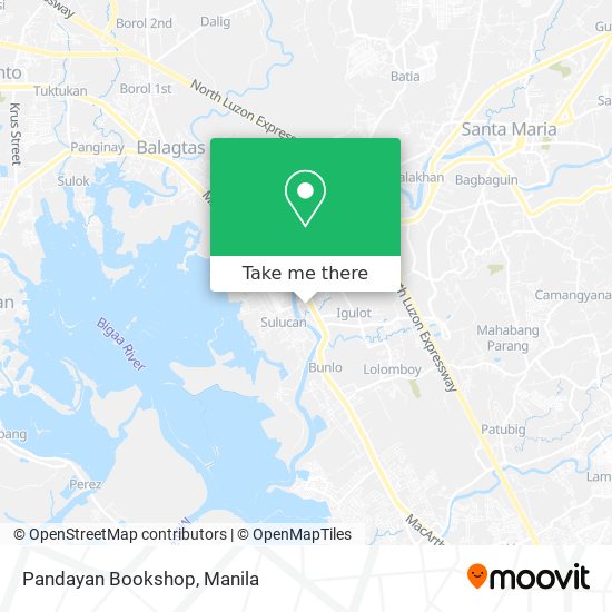 Pandayan Bookshop map