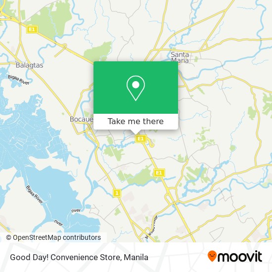 Good Day! Convenience Store map