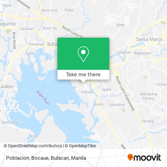 Poblacion, Bocaue, Bulacan map