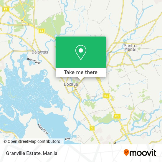 Granville Estate map