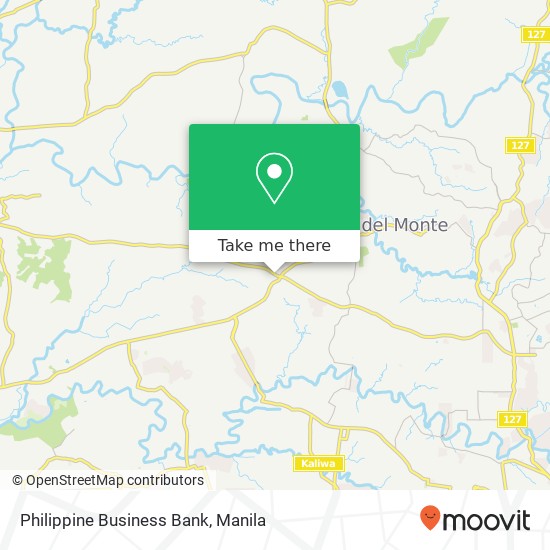 Philippine Business Bank map
