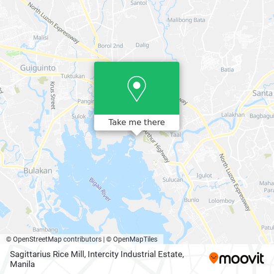 Sagittarius Rice Mill, Intercity Industrial Estate map