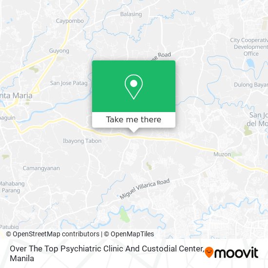 Over The Top Psychiatric Clinic And Custodial Center map