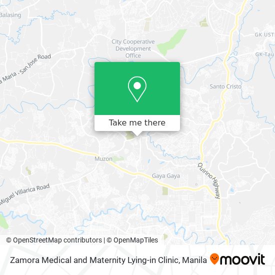 Zamora Medical and Maternity Lying-in Clinic map