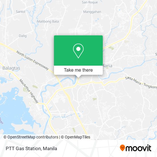 PTT Gas Station map