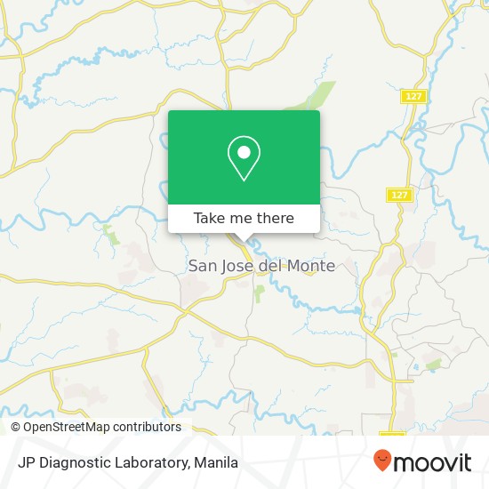 JP Diagnostic Laboratory map