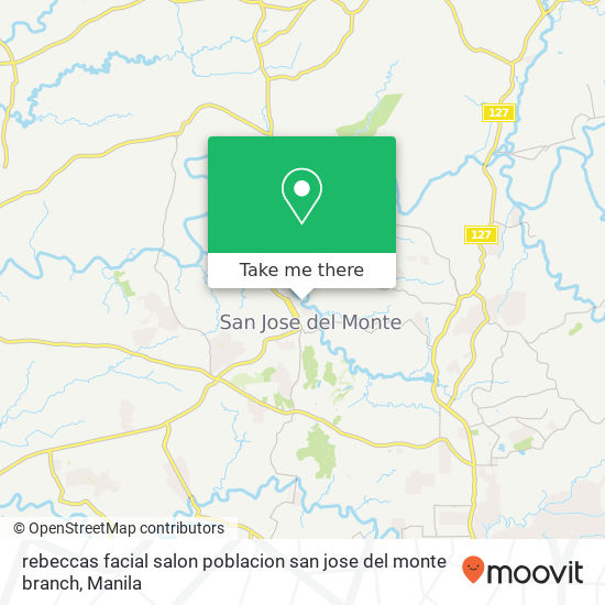 rebeccas facial salon poblacion san jose del monte branch map