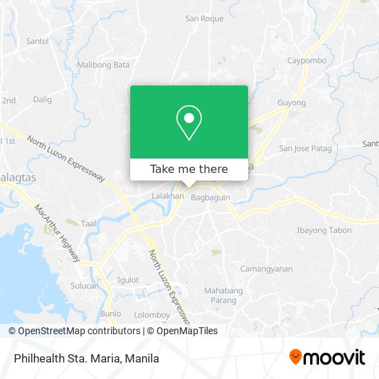 Philhealth Sta. Maria map