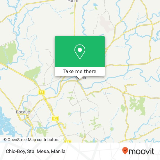 Chic-Boy, Sta. Mesa map