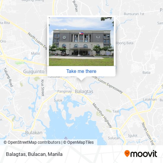 Balagtas, Bulacan map