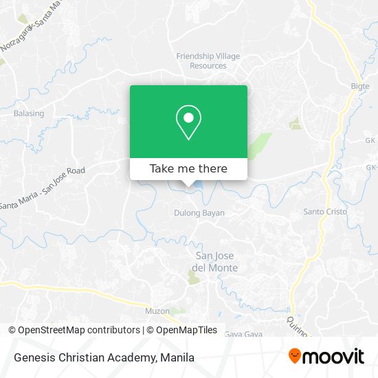Genesis Christian Academy map