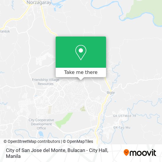 City of San Jose del Monte, Bulacan - City Hall map