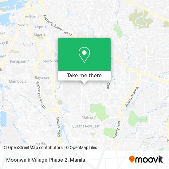 Moonwalk Village Phase-2 map