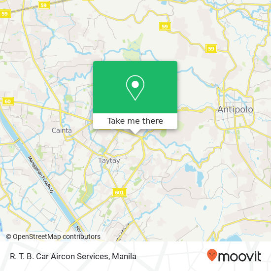 R. T. B. Car Aircon Services map