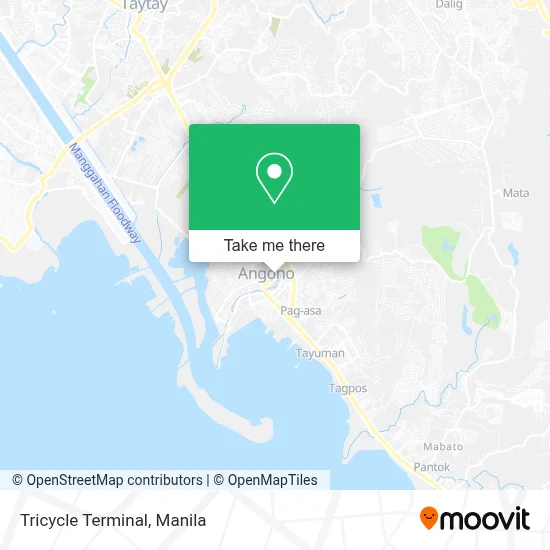 Tricycle Terminal map