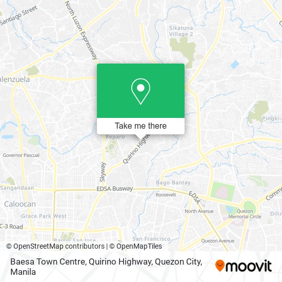 Baesa Town Centre, Quirino Highway, Quezon City map