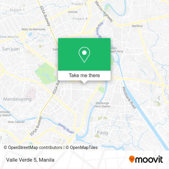 Valle Verde 5 map
