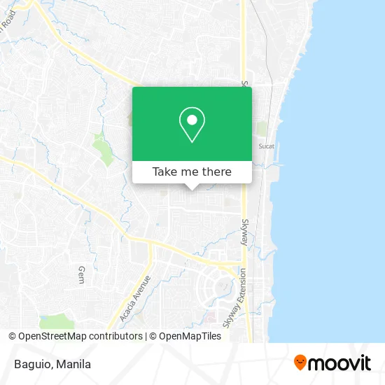 Baguio map