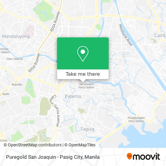 Puregold San Joaquin - Pasig City map