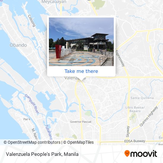 Valenzuela People's Park map