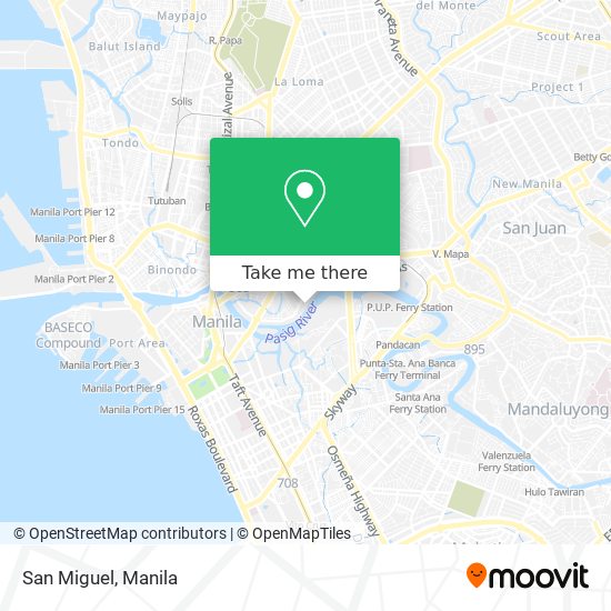 San Miguel Manila Map How To Get To San Miguel In Manila By Bus Or Train?