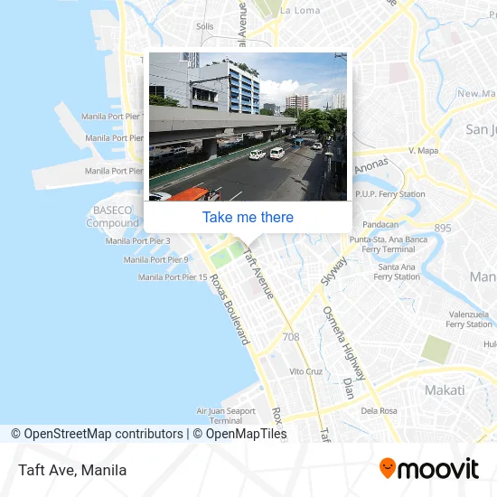 Taft Ave map