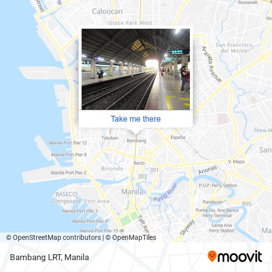 Bambang LRT map