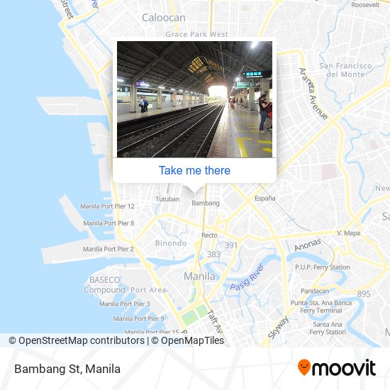 Bambang St map